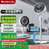 格力（GREE）空气循环扇家用台地两用电风扇落地扇变频循环左右摇头轻噪对流香薰驱蚊净化循环扇 FXD-1903g3