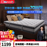芝华仕五星床垫独立袋装弹簧静音家用乳胶席梦思软硬护脊厚垫芝华士D026 经典版-老款23cm厚-1.8*2M 优先发货（详询客服）