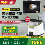 KARCHER德国卡赫 国家补贴家用高温高压蒸汽清洁机厨房油烟机卫生间清洗机洗地机杀菌除螨一机多用SC4D