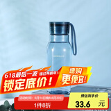 乐扣乐扣（LOCK&LOCK）ECO运动水杯便携式带提绳随手杯男女学生杯子 蓝色 ABF663BLU 350ml