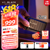 西部数据（WD）2TB移动固态硬盘900MB/s D30 PSSD高速NVMe外接手机电脑mac笔记本PS5游戏Xbox外置存储Type-c
