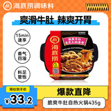 海底捞自热火锅 方便速食出游免煮脆爽牛肚火锅435g