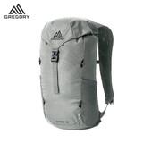 GREGORY格里高利NANO蜂鸟登山包徒步背包通勤轻便冲顶包双肩包-16L银绿色