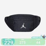 JordanNIKE耐克腰包JORDAN男女儿童单肩包  正黑色 8/20(50*20*10cm) 