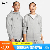 耐克(NIKE)男春秋连帽 防风 夹克外套 休闲运动 BV2649-063灰色2XL 