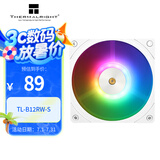 Thermalright(利民)  TL-B12RW-S 12CM 性能级反转叶风压扇 2150转速PWM  S-FDB V2轴承  12cm 机箱风扇