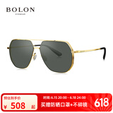 BOLON暴龙眼镜飞行员太阳镜墨镜驾驶镜钓鱼露营墨镜父亲节礼物BL8068 BL8068C60-灰绿偏光【经典】