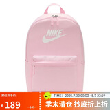 耐克（NIKE）男女双肩包背包 电脑包旅行包书包 DC4244-664 粉