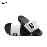 耐克NIKE拖鞋男一字拖外穿OFFCOURT ADJUST拖鞋DQ9624-100白黑42.5