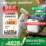 鱼跃(yuwell)医用便携制氧机户外吸氧旅游高原车载制氧机充电Spirit-6