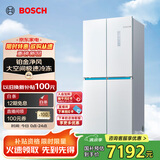 博世（BOSCH）【云朵白全域智净M8·轻享版】550升 风冷无霜冰箱 风路双循环 十字门冰箱BCD-550W(K5C821E23C)