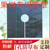 园林片装防草布果树除草布片果园盖布切片园林果园防草地布遮草布 亿万阁防草布打孔切片【加厚款】 20厘米地钉1000支（整箱）