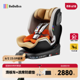 bebebus天文家儿童安全座椅0-7岁360度旋转宝宝座椅 装甲金