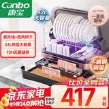 康宝（Canbo）贝壳消毒柜家用台式四层小型餐具婴儿奶瓶紫外线烘干免沥水消毒碗柜【国家补贴】ZTD52-KH1Z