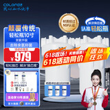 科罗菲（COLOFEL）【618大促】大白瓶前置过滤器 大蓝瓶大胖瓶中央净水机全屋家用净水器通用滤芯除氯小型中央净水 轻松瓶10寸双联【PP+CTO抑菌】