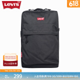 Levi's【商场同款】李维斯秋季男士双肩背包黑色时尚简约潮流 黑色 OS