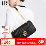 HR赫莲娜包包女包小香风单肩斜挎包女士菱格包生日礼物送女友