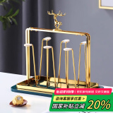 品喻杯架沥水收纳置物架倒挂架子茶杯架洋酒杯放玻璃杯子托盘家用