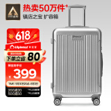 Diplomat外交官行李箱24英寸大容量拉杆箱男扩充层密码旅行箱女TC-6013TM