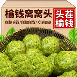 农仓家品山东榆钱窝窝头2025新鲜榆钱馒头手工野菜团子榆钱子馍馍粗粮早餐 榆钱窝窝头【500g*1袋】