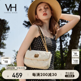 VANESSA HOGAN VH女包茵然软包系列复古太阳神斜挎包菱格链条腋下包小众单肩包