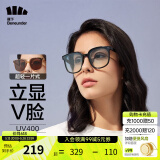 蕉下（beneunder）墨镜男女款太阳镜开车眼镜夏季防紫外线墨镜显脸小可折叠送爱人 【方框-经典款】渐透蓝 均码