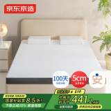 京东京造安心系列记忆棉床垫 100%纯记忆棉护脊床垫子双人床150x200x5cm