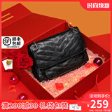viney包包女包流浪包牛皮斜挎包轻奢链条包生日礼物送女友老婆 【黑色折叠礼盒】实用轻奢大容量品牌手提单肩包