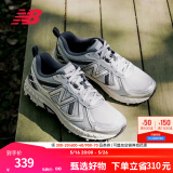 NEW BALANCE NB410官方男鞋女鞋情侣越野户外鞋夏季透气复古休闲运动鞋休闲 浅灰色/银色 宽鞋楦2E MT410KR5 40.5 (脚长25.5cm)