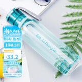乐扣乐扣（LOCK&LOCK）ECO户外运动水杯户外便携塑料水壶男女学生杯子550ML绿色
