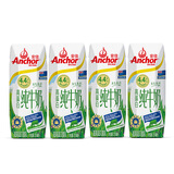 安佳（Anchor）4.4g高蛋白高钙纯牛奶 250ml*4盒 尝鲜装  新西兰进口牛奶