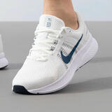 耐克（NIKE）跑步鞋男鞋 2026新款夏季透气运动鞋RUN SWIFT户外轻便网面休闲鞋 耐克男鞋缓震跑鞋/白色青钩/热销 44.5
