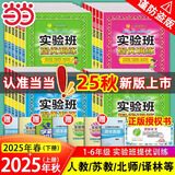 【当当科目可选】2025春新版 实验班提优训练 一1二三3四五六6年级下册上册语文数学英语人教版苏教北师译林外研春雨小学教材同步练习 语文 人教版 一年级下册