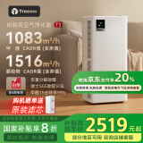 树新风空气净化器除甲醛猫毛TVOC异味除菌除过敏认证家用大空间全效净化器T3【家电国家补贴】