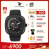 SEVENFRIDAY七个星期五手表方形大表盘自动机械瑞表P系列防水男表 P3C/02L