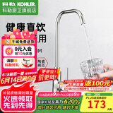 科勒（KOHLER） 厨房净水龙头可芙家用2分3分全铜大流量直饮设备专用水龙头45406 高流速净水器龙头(镀铬）