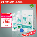 海昌 草本物语舒爽护眼美瞳隐形眼镜护理液360ml+120ml盒套装