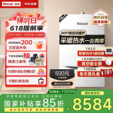 林内（Rinnai）燃气壁挂炉【国家补贴15%】四大控温模式节能省气天然气地暖生活水两用冬季采暖锅炉RBS-28C33(L)