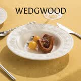 Wedgwood欢愉假日餐盘陶瓷餐盘家用菜盘情侣餐具套装奢礼速达 欢愉假日象牙白23cm深盘 1头