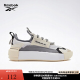 Reebok锐步官方男女SUDECA舒适机能风奶油厚底低帮休闲板鞋 FZ2003 白色/灰色 37.5
