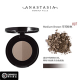 anastasia beverly hills【官方】美国ABH双色眉粉绒雾不脱色持久画眉粉自然男女通用正品 可可棕色 Medium Brown