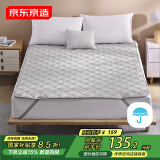 京东京造床垫保护垫 5层加厚A类纳m级抗菌床褥床垫保护垫 1.8x2m 灰色