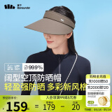 蕉下（beneunder）遮阳帽女太阳帽空顶帽防晒帽防紫外线遮脸时尚百搭UL569棕