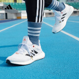 adidas PUREBOOST 21随心畅跑休闲跑步鞋男女阿迪达斯官方   白/黑   38