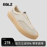 EQLZ义阔官方EQUALIZER FAULT22情侣低帮板鞋男款耐磨透气女无中生有 沙漠灰 46