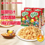 好丽友（orion）好多鱼浓香茄汁味33g4连包 休闲零食膨化食品小吃61儿童节礼物