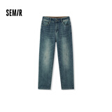 森马（Semir）森柔牛仔牛仔裤男冬经典复古通勤百搭103724124101A