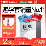 冈本安全套避孕套SKIN尽享超润滑超薄15片套套情趣计生成人用品男女用