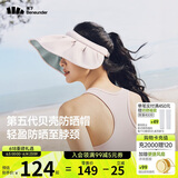 蕉下（beneunder）遮阳帽子防晒帽女防紫外线太阳帽贝壳空顶帽便携TS550粉