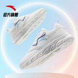 安踏轻便跑鞋女革面防泼水软底跑步鞋轻质减震运动休闲鞋女旅游鞋